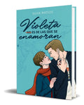 Portada de Libro Violeta (no) Es De Las Que Se Enamoran [ Original ], De Silvia Mateos Chaparro. Editorial Independently Pub…