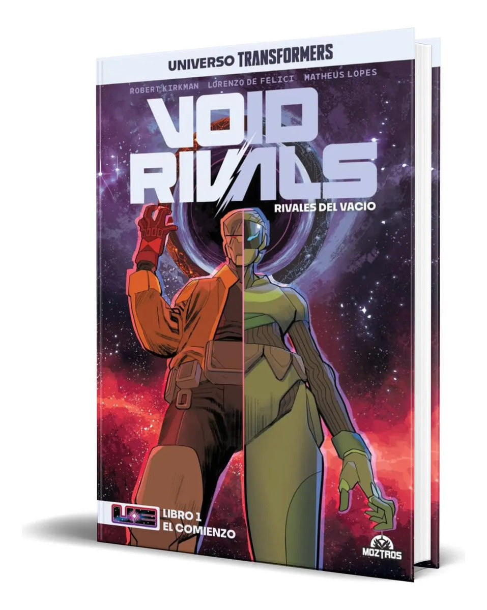 Portada de Libro Void Rivals Vol.1 [ Universo Transformers ] Original