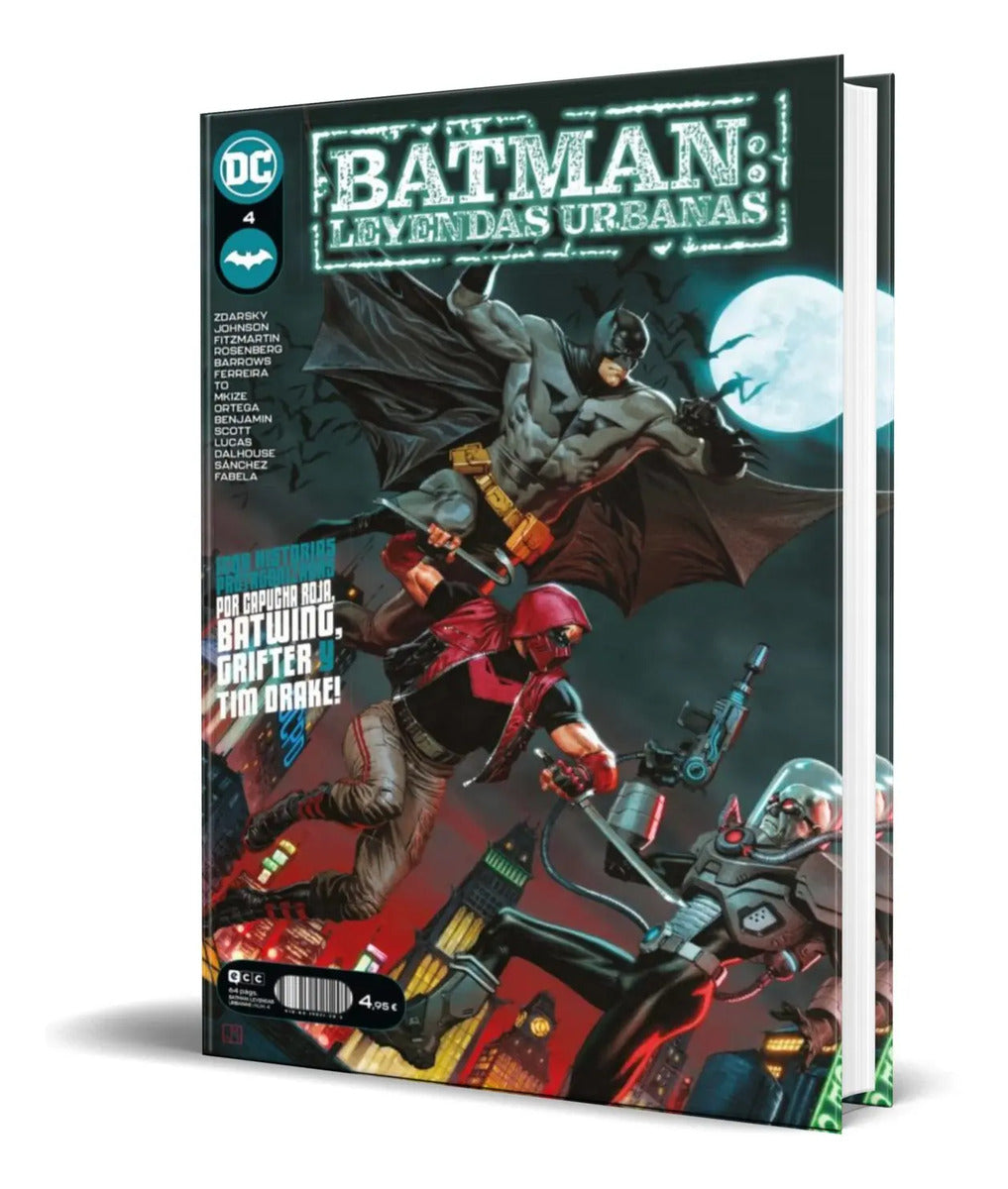 Portada de Libro Batman Leyendas Urbanas 4 [ Original ]