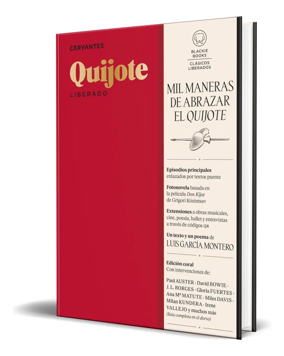 Portada de Libro Quijote Liberado [ Mil Maneras De Abrazar El Quijote ]