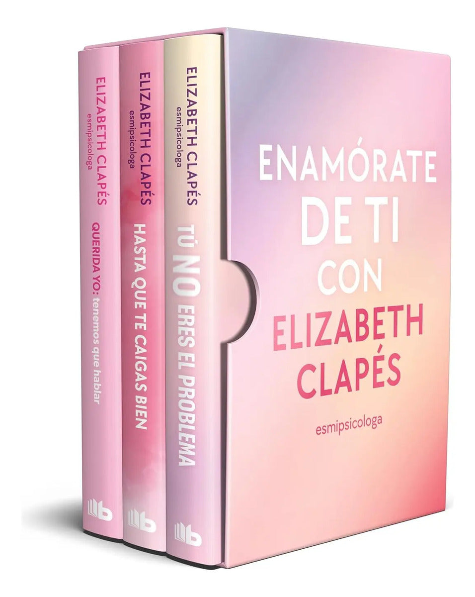 Portada de Enamórate de ti Pack Estuche [ 3 Libros ] Elizabeth Clapés
