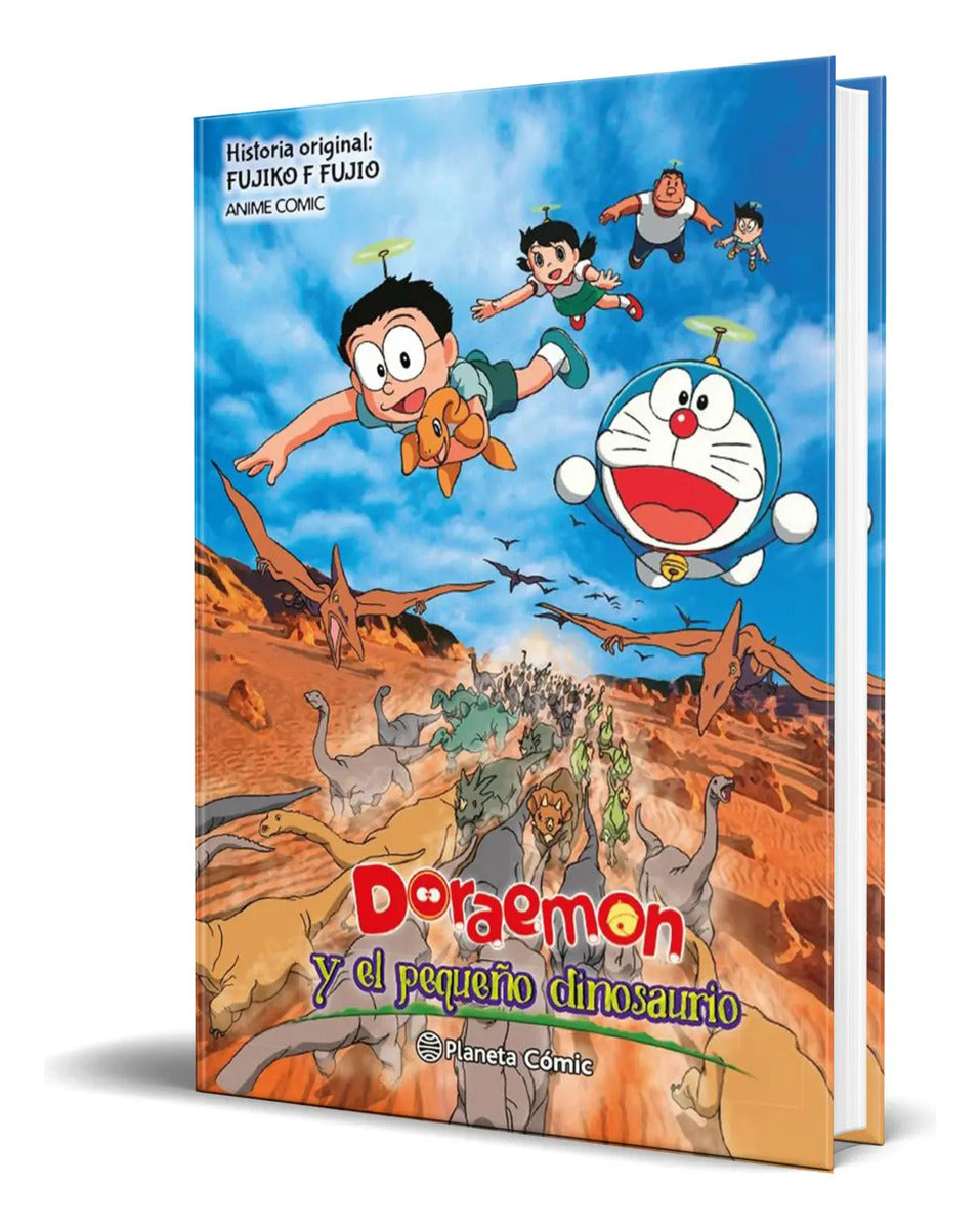 Portada de Libro Doraemon Y El Pequeño Dinosaurio [ Original ]