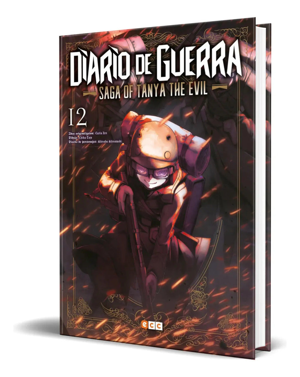 Portada de Libro Diario De Guerra [ Saga Of Tanya The Evil Vol.12 ]