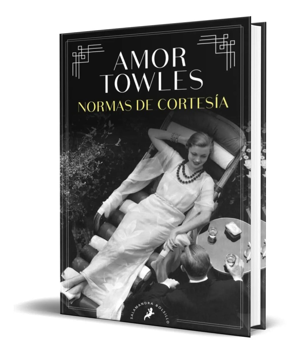 Portada de Libro Normas De Cortesia [ Amor Towles ] Original