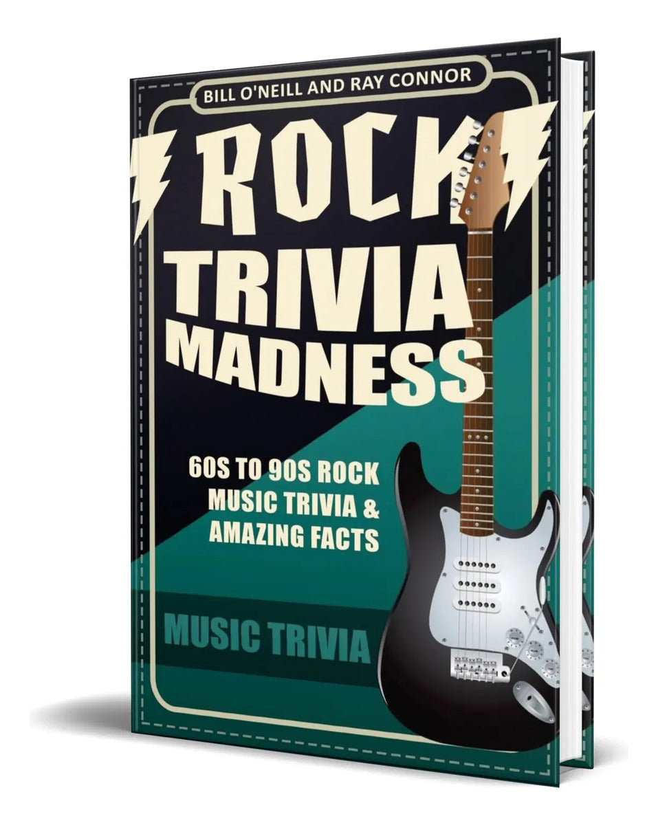 Portada de Libro Rock Trivia Madness [ Bill O'neill ] Original