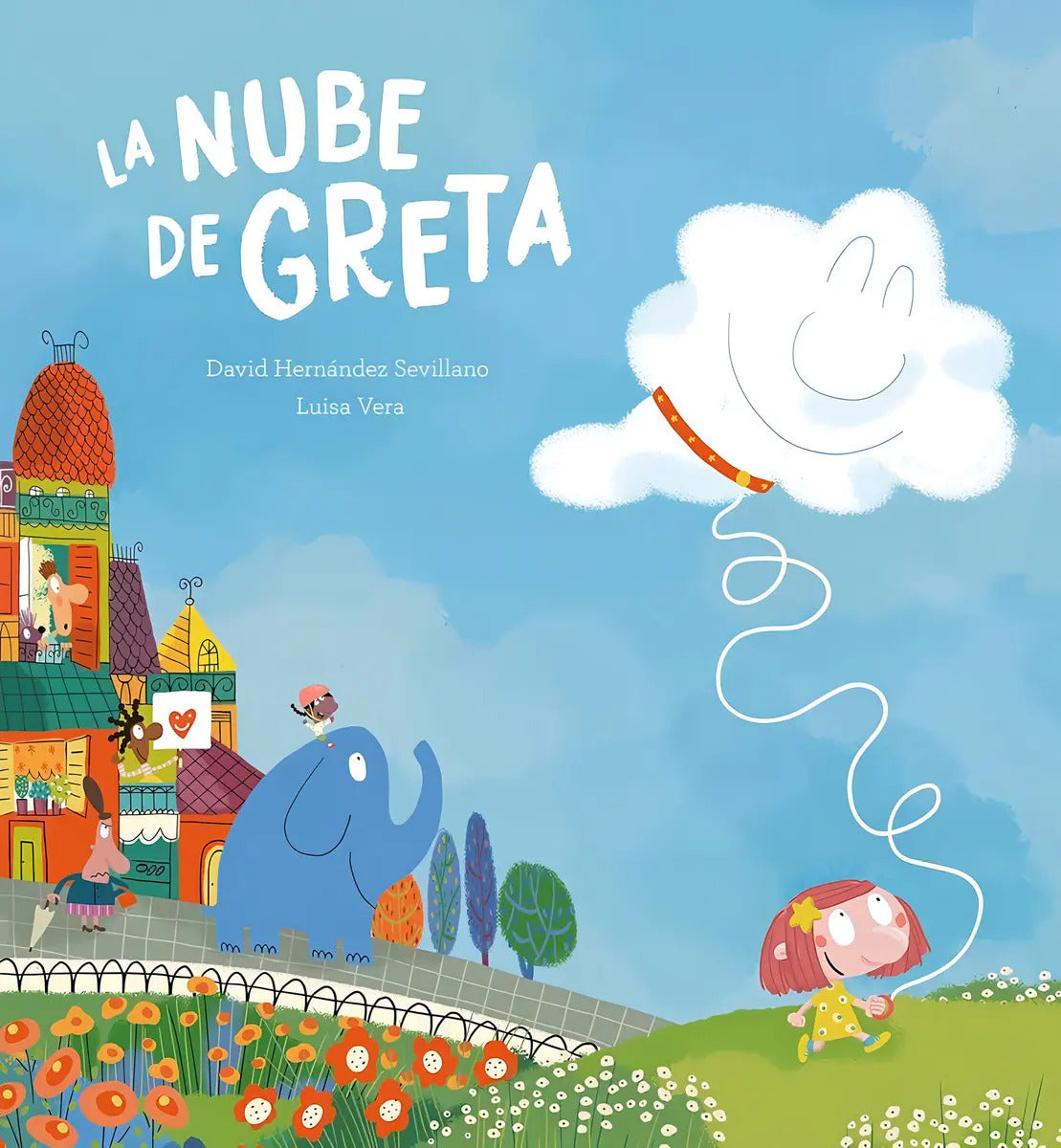 Portada de Nube De Greta, La (nuevo), De David Hernández Sevillano / Luisa Vera. Editorial Nubeocho, Tapa Blanda En Español
