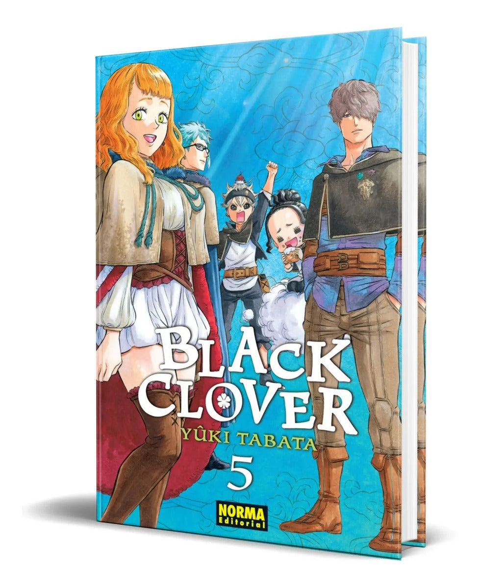 Portada de Libro Black Clover Vol.5 [ Yuuki Tabata ] Original