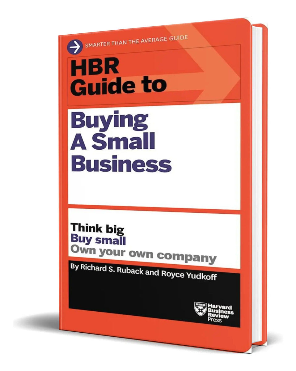 Portada de Libro Hbr Guide To Buying A Small Business Richard S. Ruback