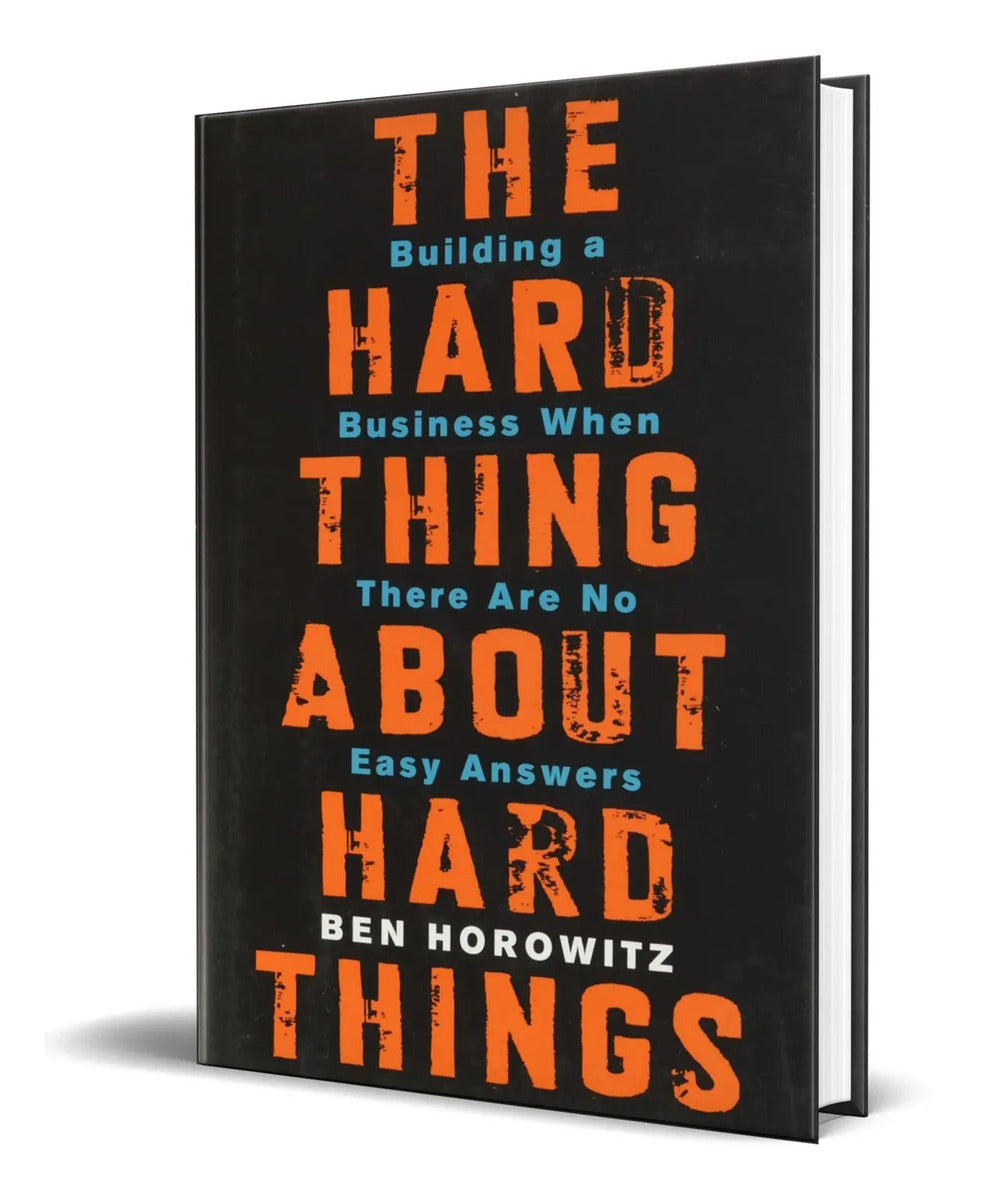 Portada de Libro The Hard Thing About Hard Things [ Original ]