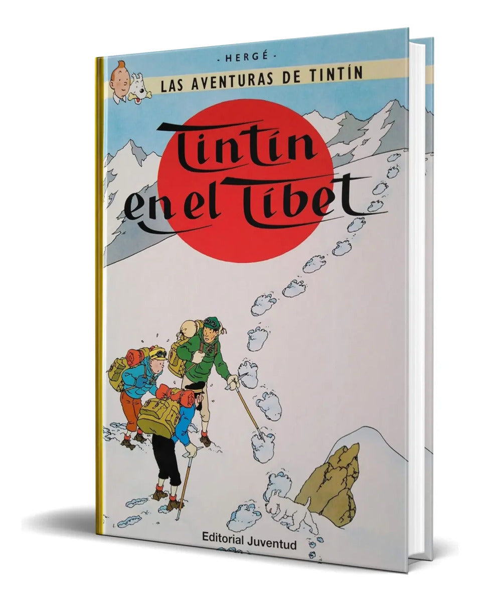 Portada de Libro Tintín En El Tíbet [ Las Aventuras De Tintin] Original