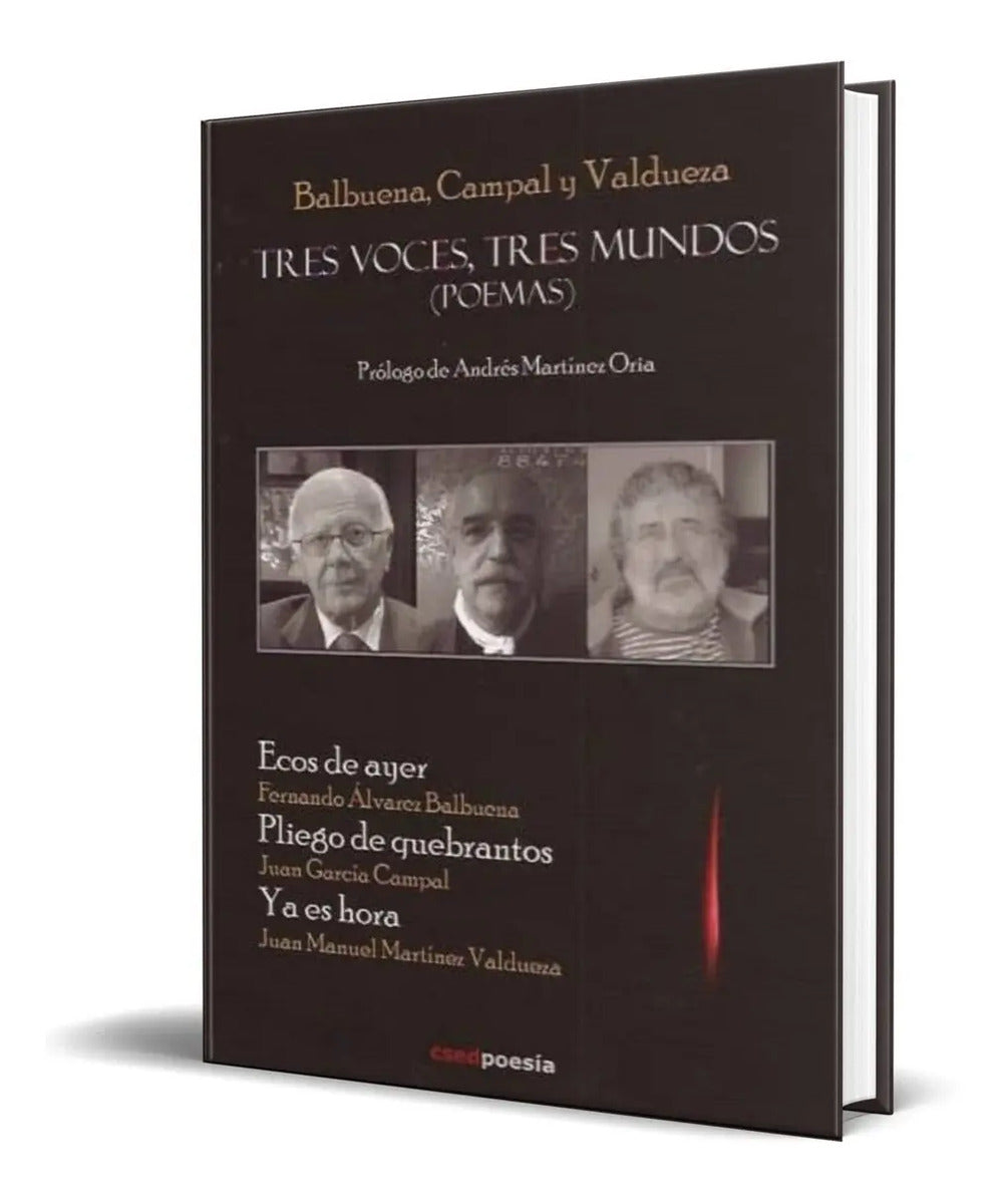 Portada de Libro Tres Voces, Tres Mundos [ Fernando Alvarez ] Original