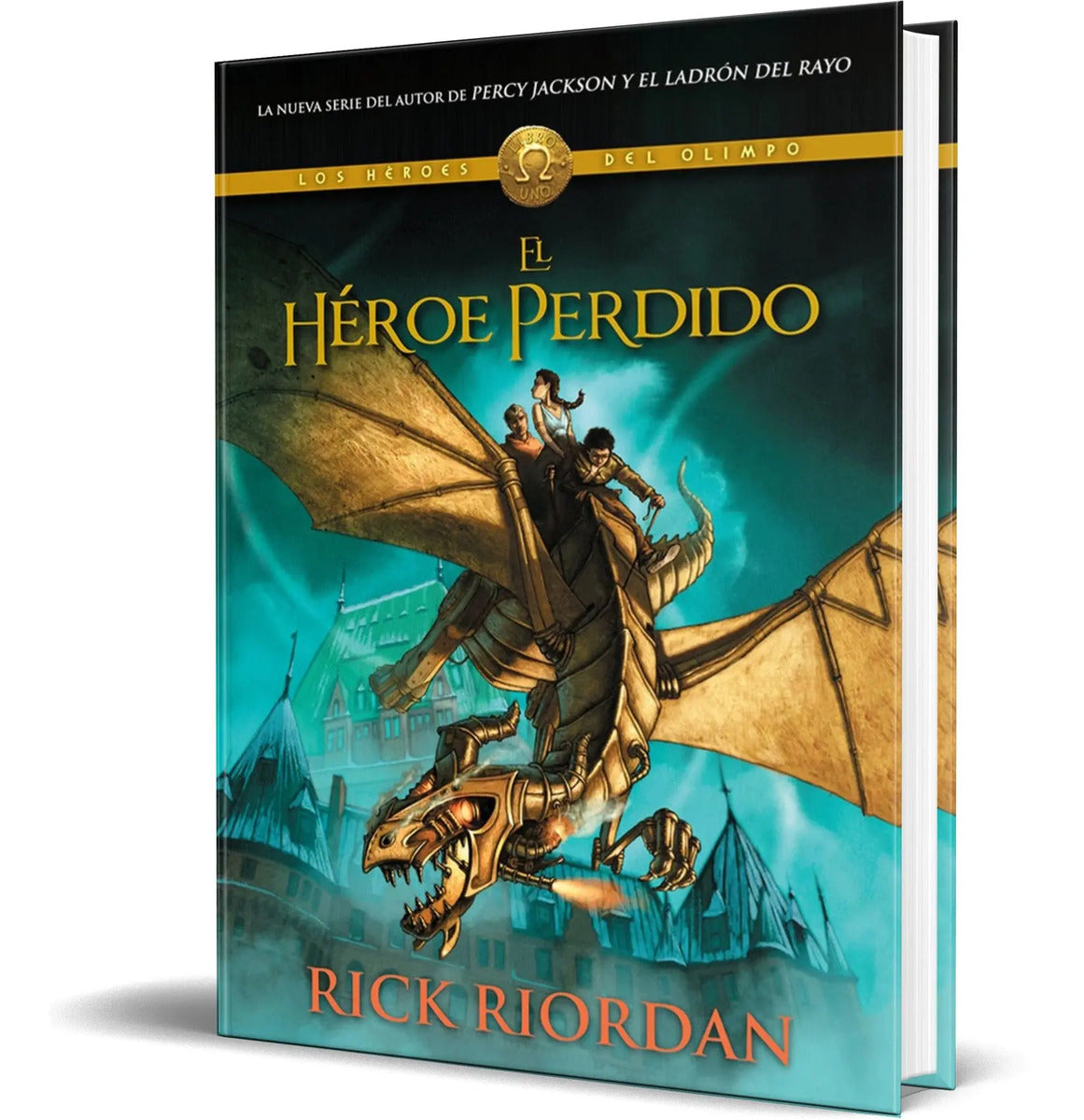 Portada de El Héroe Perdido [ Los Héroes Del Olimpo Vol. 1 ] Original