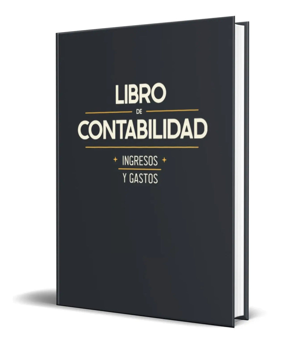 Portada de Libro De Contabilidad Ingresos Y Gastos [ Original ]