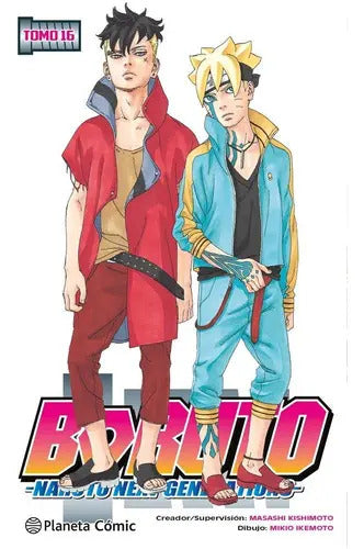 Portada de Boruto Nº 16, De Kishimoto, Masashi. Editorial Planeta Comic, Tapa Blanda En Español