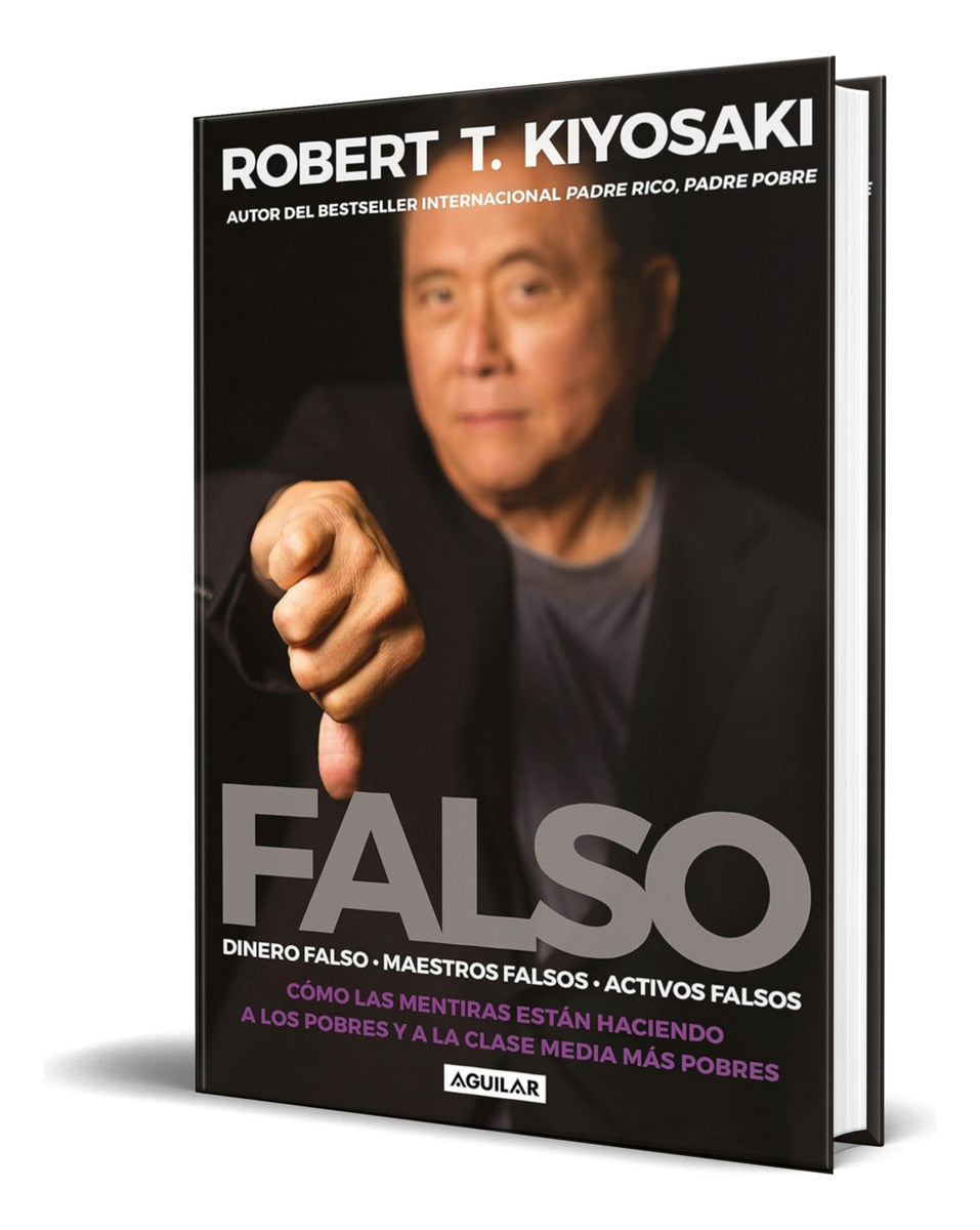 Portada de Libro Falso [ Robert T. Kiyosaki ] Original