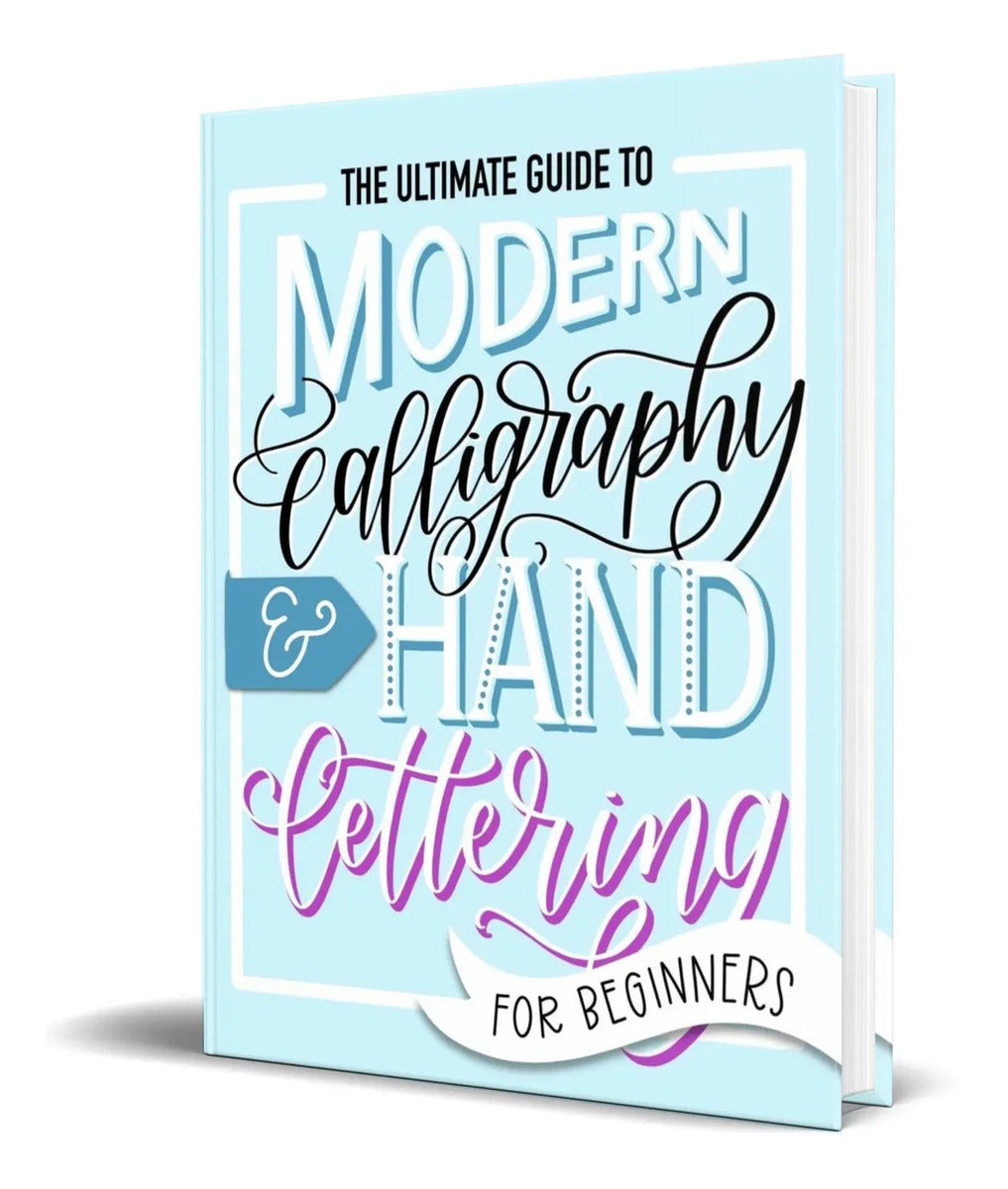 Portada de Caligrafia Y Lettering Moderna Para Principiantes Inglés