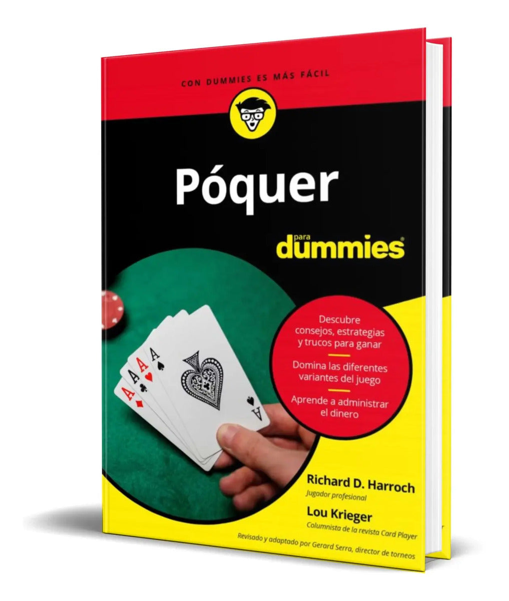 Portada de Libro Póquer Para Dummies [ Richard D. Harroch ] Original