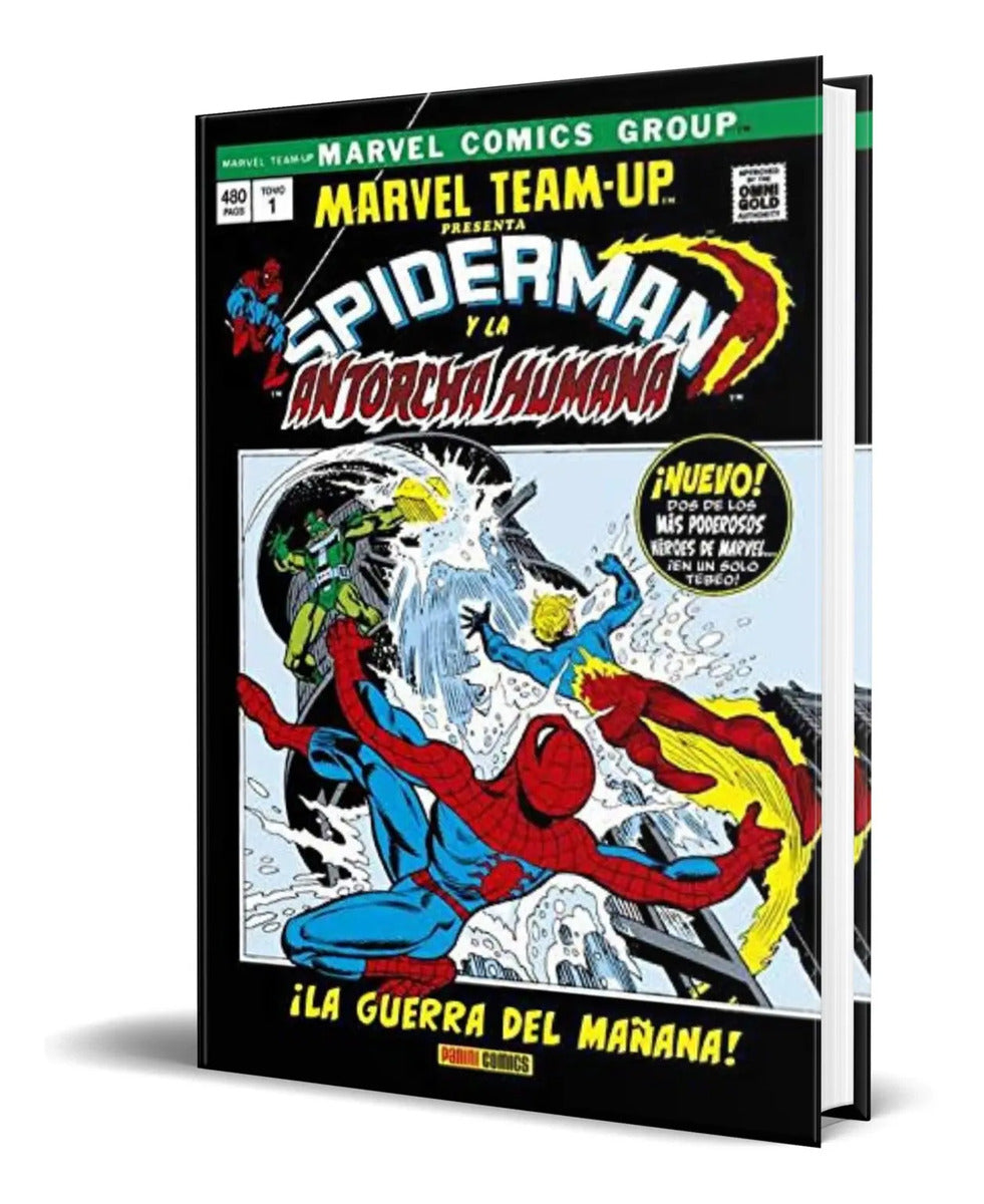 Portada de Libro Marvel Team Up 1 [ La Guerra Del Mañana ] Pasta Dura