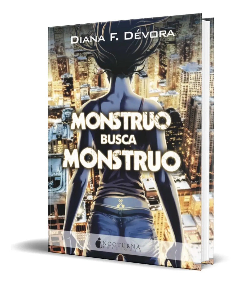 Portada de Libro Monstruo Busca Monstruo 1 [ Diana F. Devora ] Original