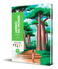 Portada de Libro Colorea Y Descubre El Misterio [ Árboles Del Mundo ]