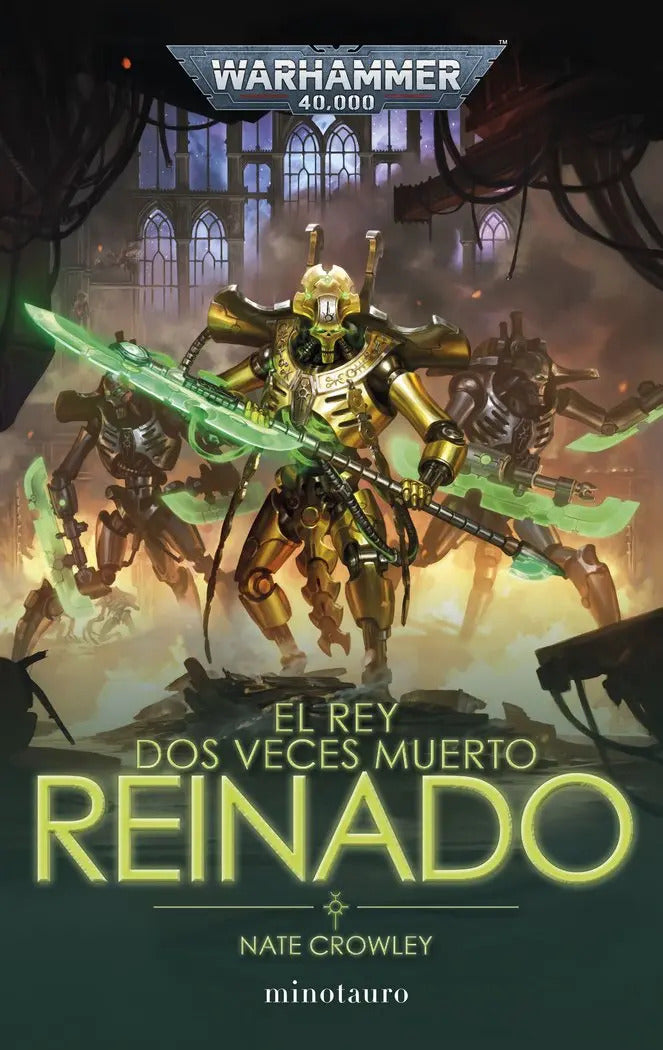 Portada de El Rey Dos Veces Muerto Nº 02 Reinado De Crowley Nate Vol 2 Editorial Minotauro Tapa Bolsillo Edición 2 En Españo…