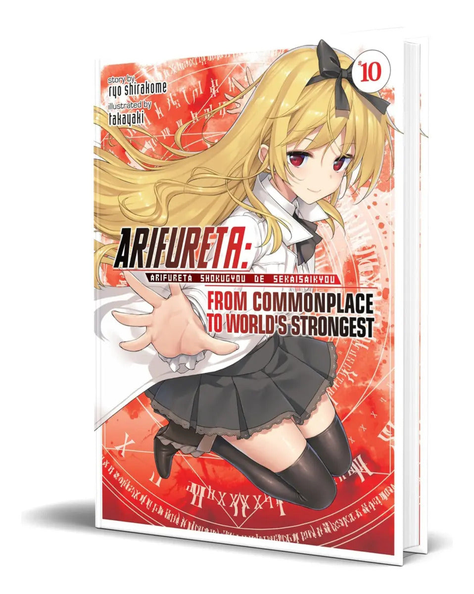 Portada de Arifureta, De Ryo Shirakome., Vol. 10. Editorial Airship, Tapa Blanda En Inglés, 2020