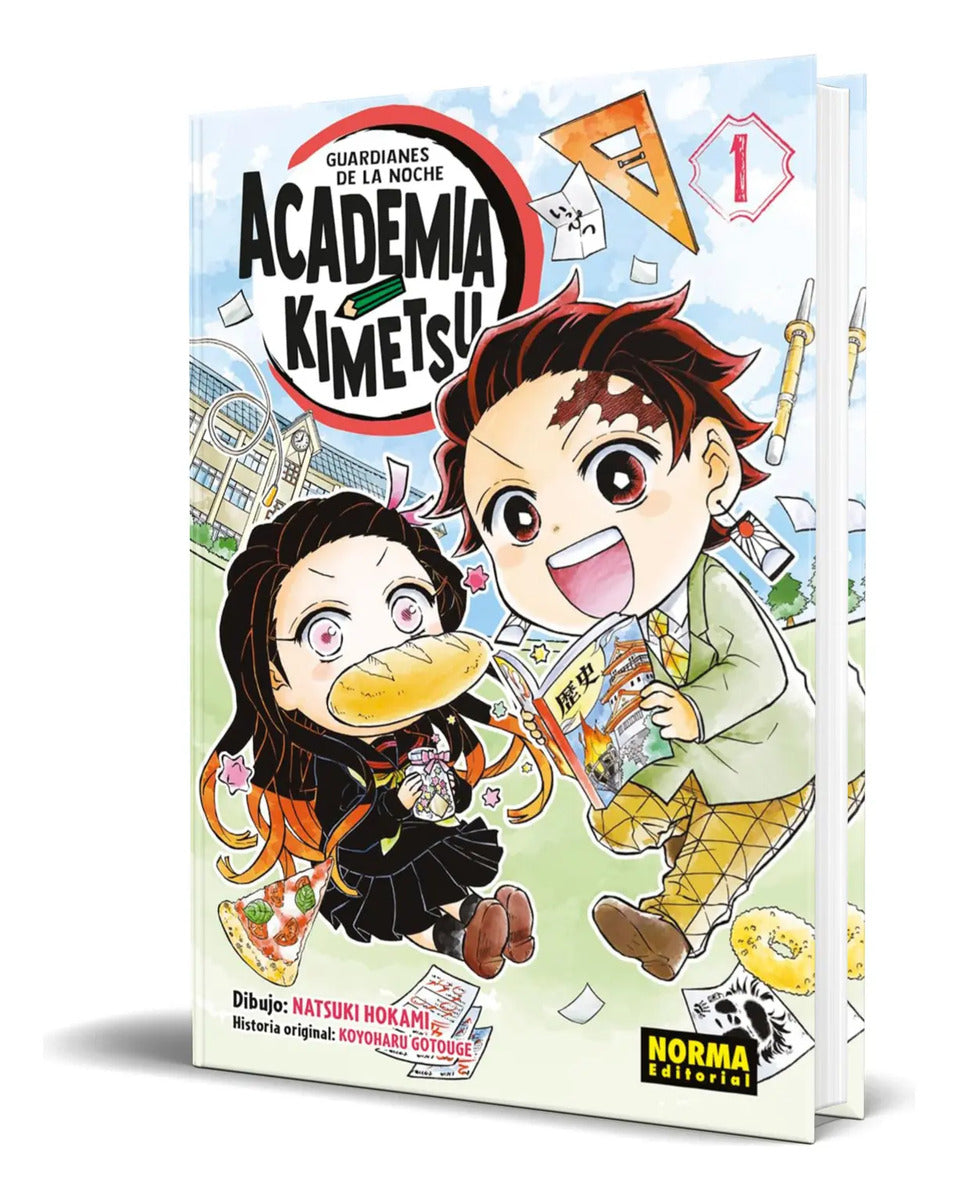 Portada de Libro Guardianes De La Noche Academia Kimetsu Vol.1 Original