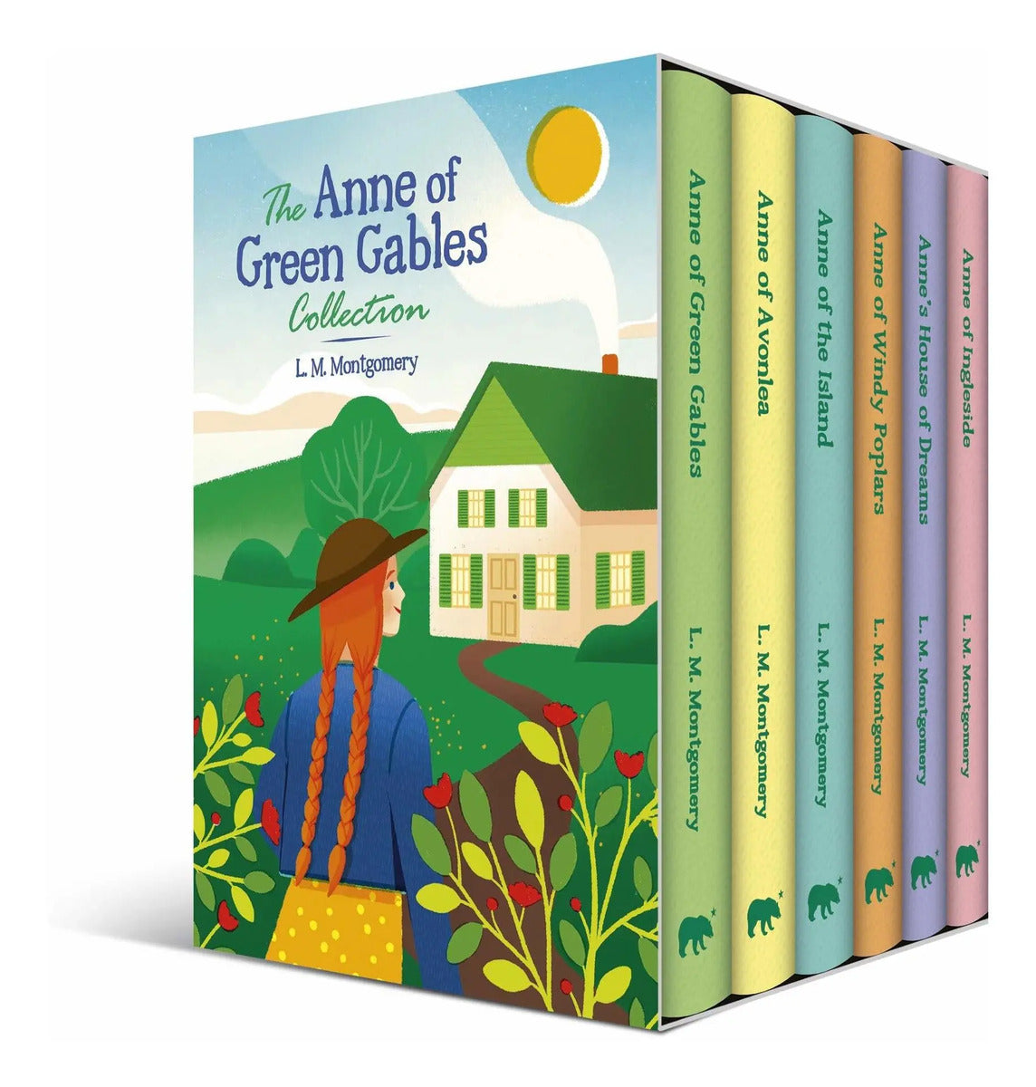 Portada de Box Set The Anne Of Green Gables [ Hardcover ] 6 Books