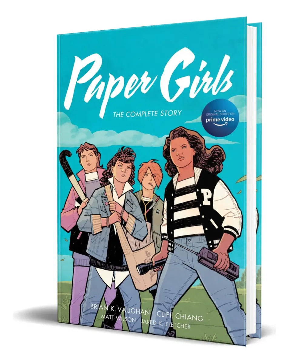 Portada de Paper Girls, De Brian K Vaughan. Editorial Image Comics, Tapa Blanda En Inglés, 2021