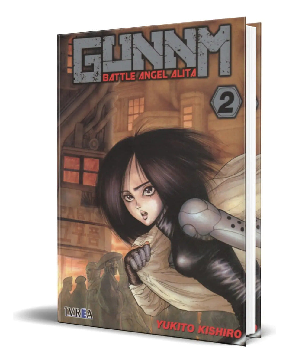 Portada de Libro Gunnm Vol.2 [ Battle Angel Alita ] Español