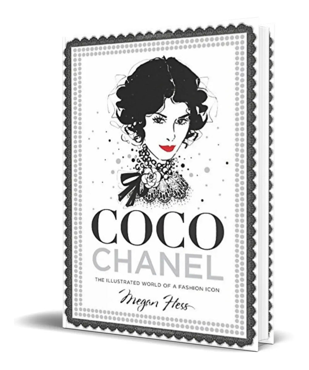 Portada de Libro Coco Chanel [ Pasta Dura ] Illustrated A Fashion Icon
