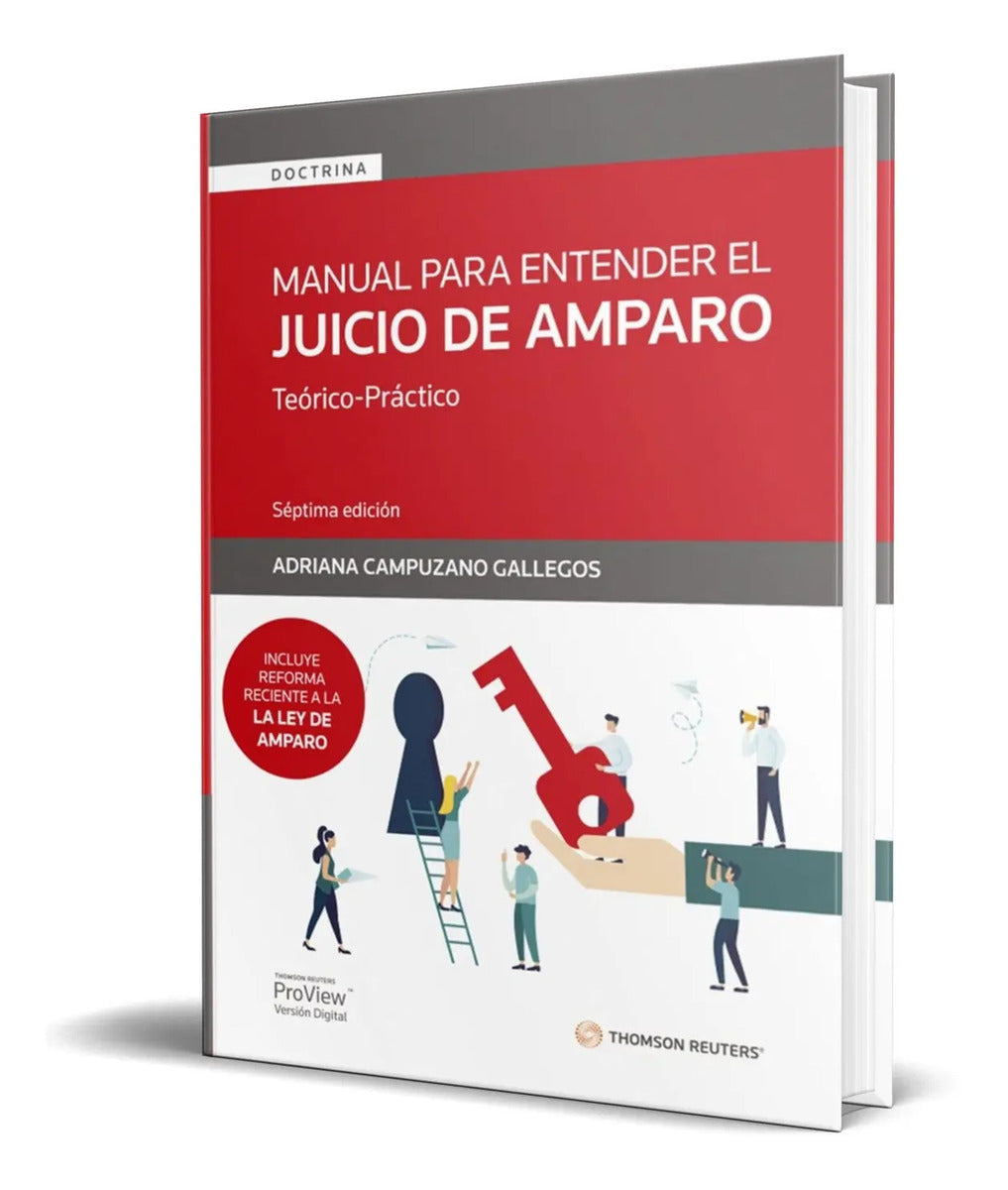 Portada de Manual Para Entender El Juicio De Amparo [ 2021 ] 7a Edición