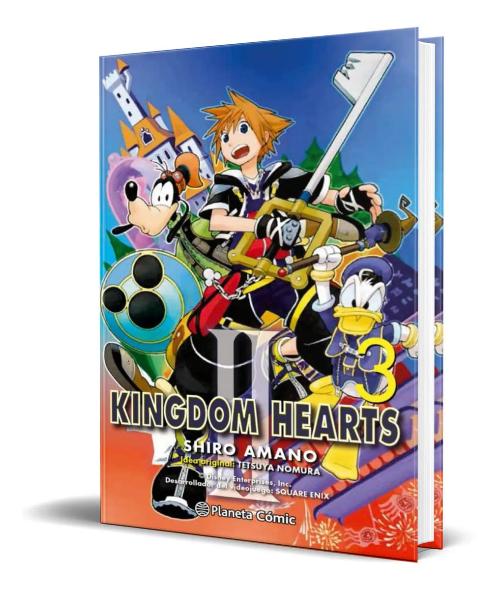Portada de Libro Kingdom Hearts 2 Vol. 3 [ Shiro Amano ] Original