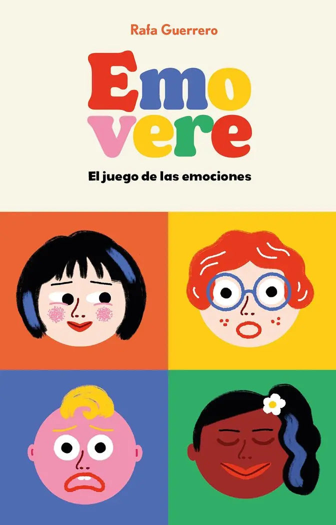 Portada de El Juego De Las Emociones: El Juego De Las Emociones, De Rafa Guerrero., Vol. 1. Editorial Libros Cupula, Tapa Bl…