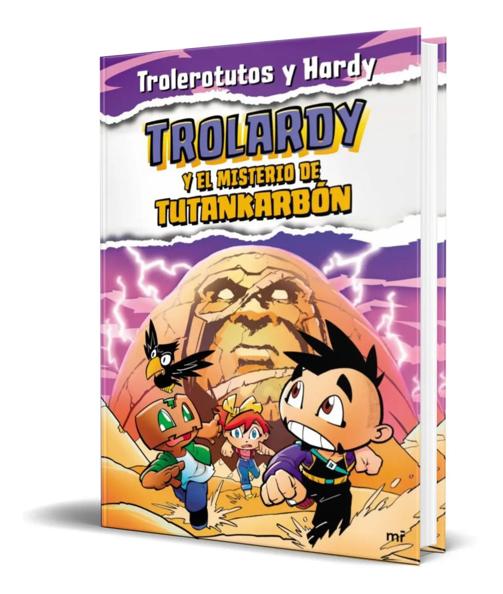 Portada de Libro Trolardy Y El Misterio De Tutankarbón [ Original ]