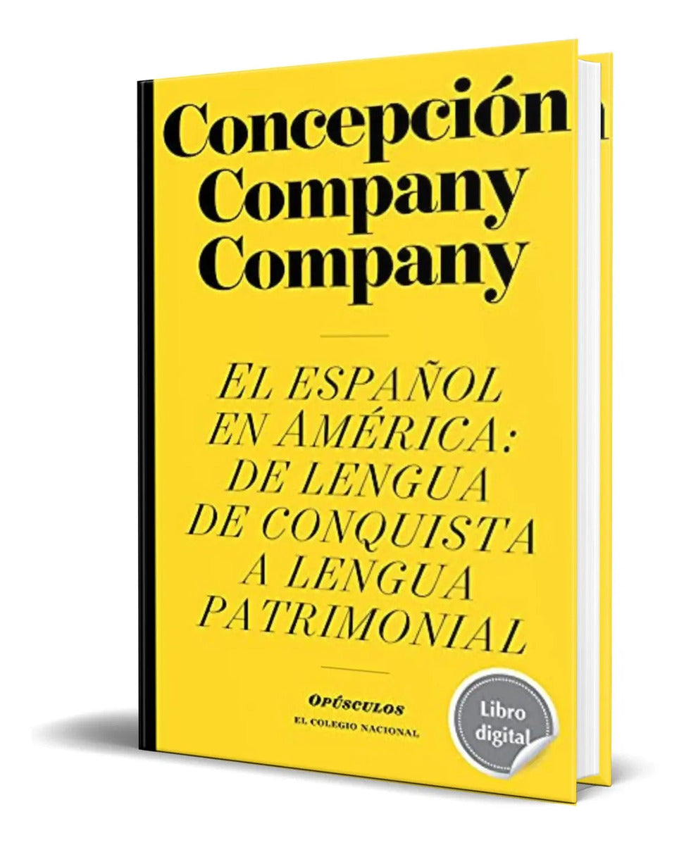 Portada de Libro El Español En América [ Concepción Company ] Original