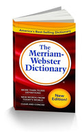 Portada de The Merriam Webster Dictionary Diccionario Inglés - Inglés