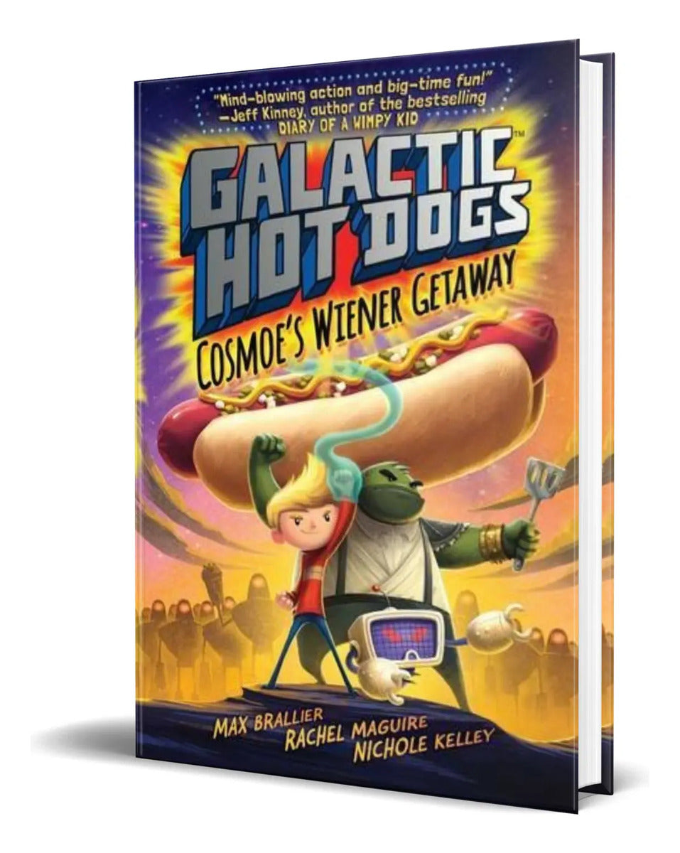Portada de Libro Galactic Hotdogs [ Cosmoe's Wiener Getaway ] Original