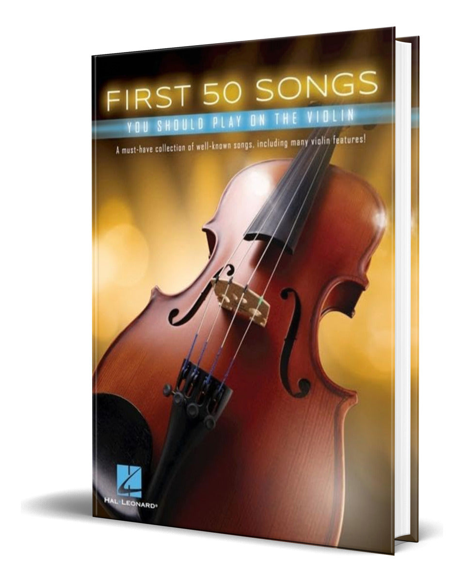 Portada de Libro First 50 Songs You Should Play On The Violin Original