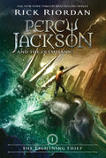 Portada de Percy Jackson And The Olympians The Lightning Thief Rick Riordan Editorial Disney-hyperion Tapa Blanda