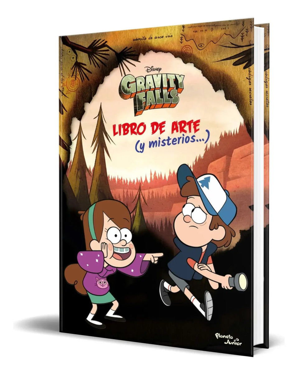 Portada de Libro Gravity Falls [ Libro De Arte Y Misterios ] Original