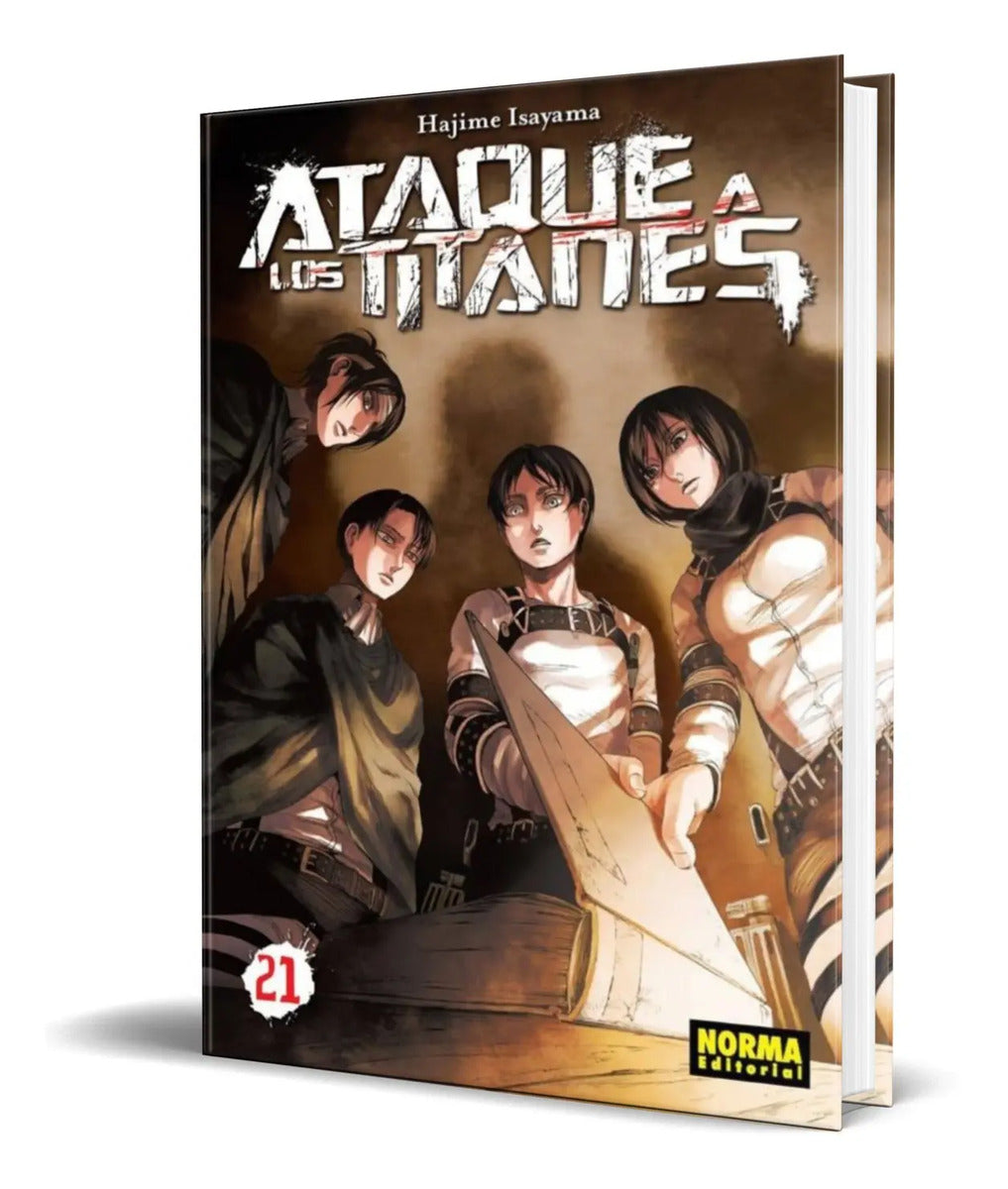 Portada de Libro Ataque A Los Titanes Vol.21 [ Hajime Isayama] Original