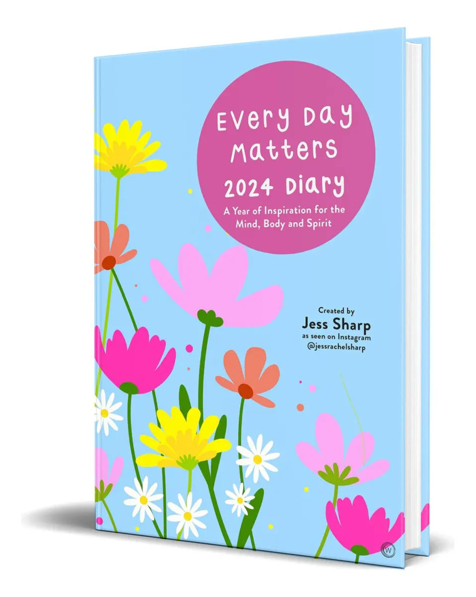 Portada de Libro Every Day Matters 2024 Diary [ Jess Sharp ] Original: A Year Of Inspiration For The Mind, Body And Spirit,…