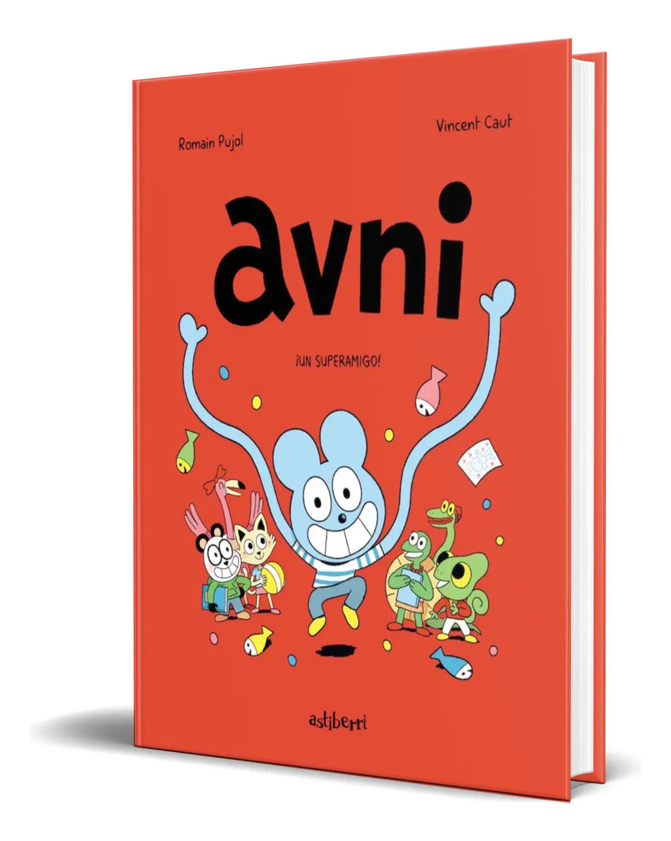 Portada de Libro Avni Vol.2 [ ¡un Superamigo! ] Original