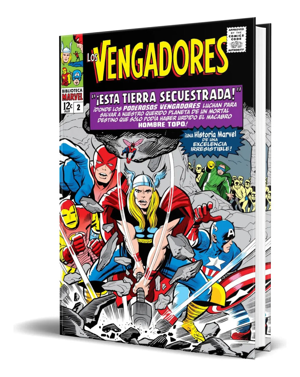 Portada de Libro Los Vengadores Vol.2 [ Stan Lee ] Original