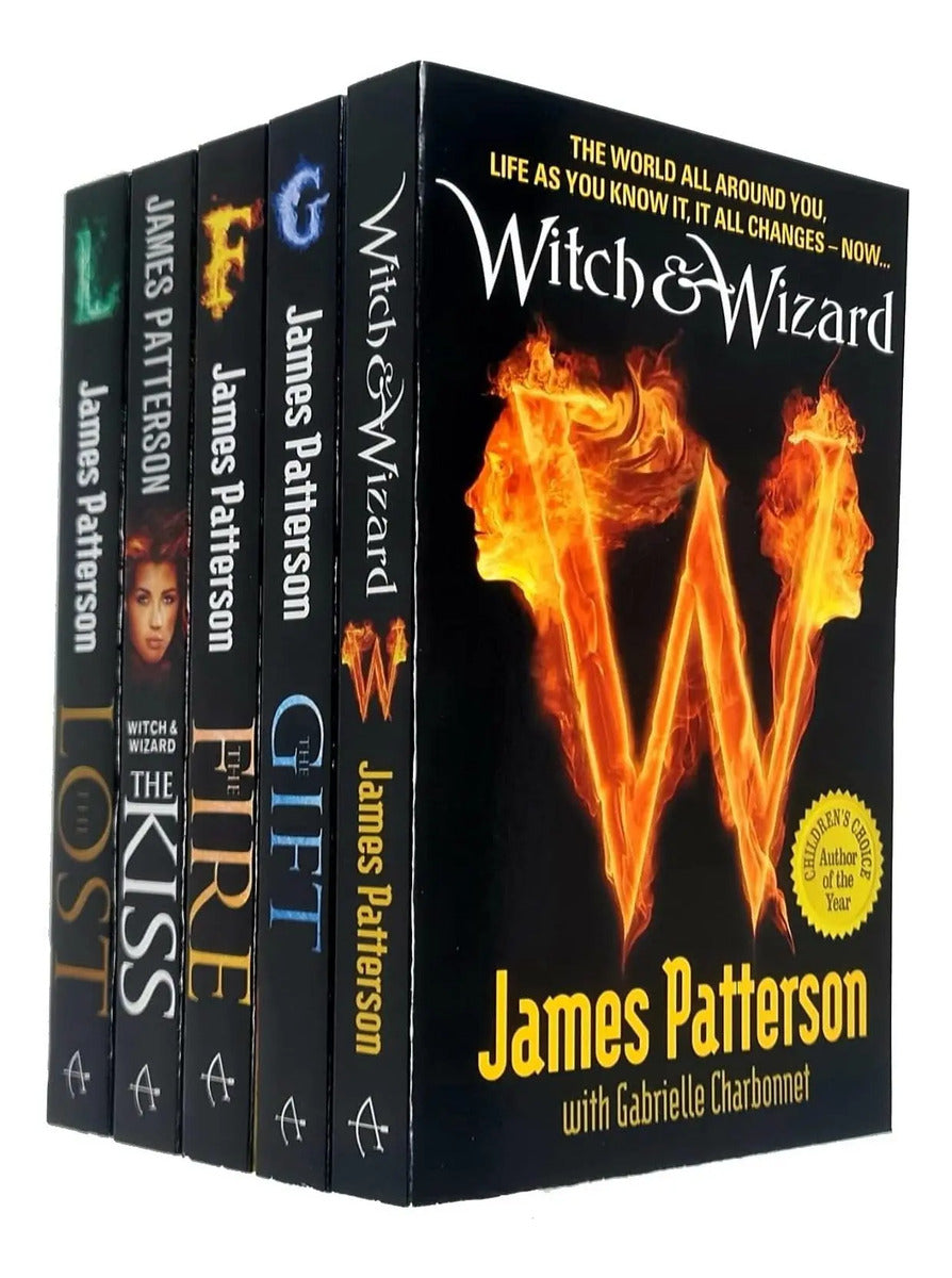 Portada de Pack Witch And Wizard [ 5 Libros En Inglés ] Originales