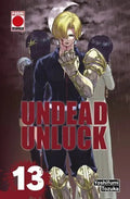 Portada de Undead Unluck 13, De Yoshifumi Tozuka. Editorial Panini Comics En Español