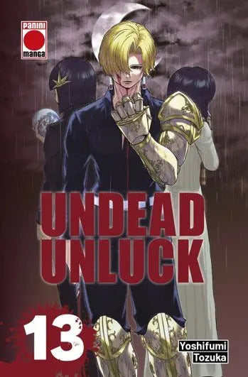 Portada de Undead Unluck 13, De Yoshifumi Tozuka. Editorial Panini Comics En Español