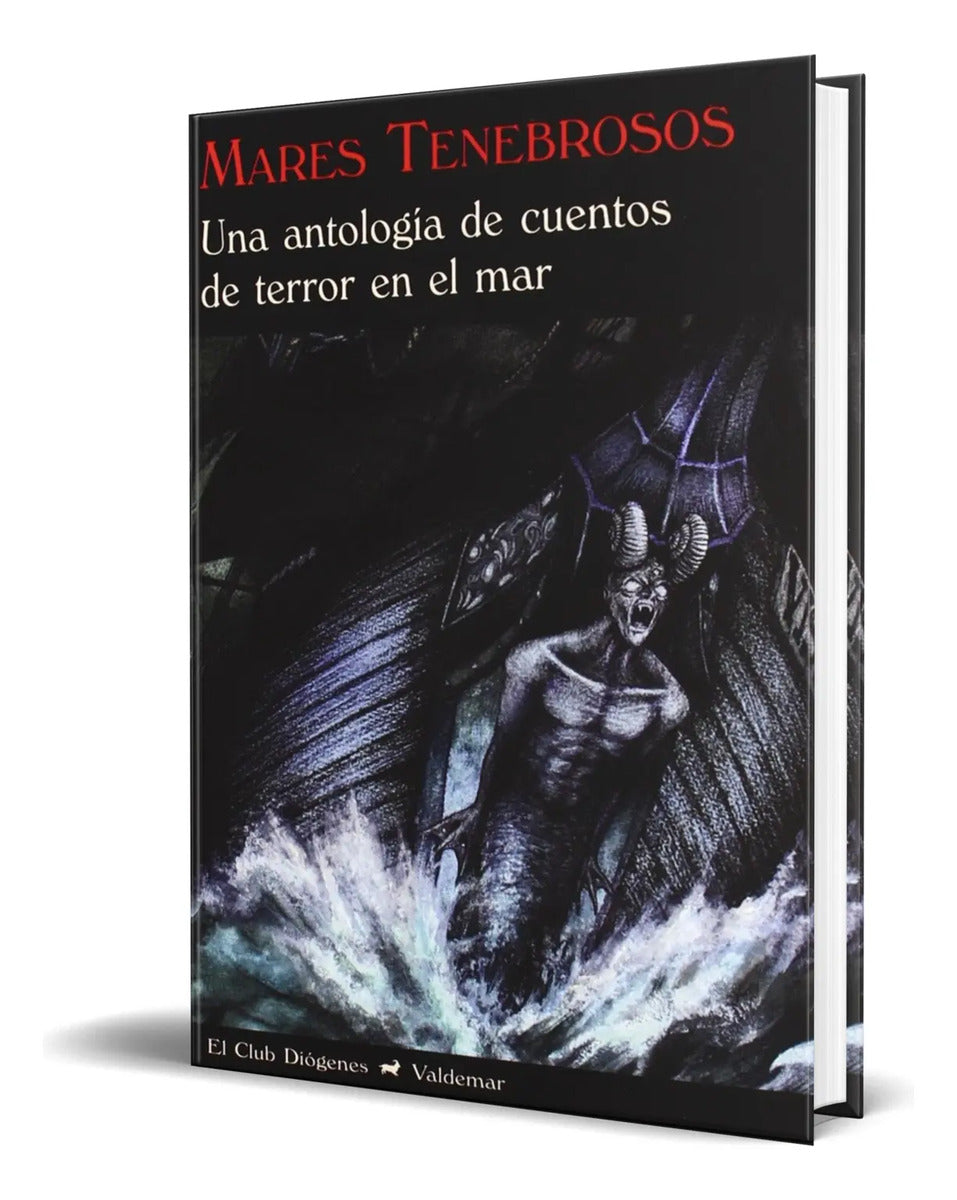 Portada de Libro Mares Tenebrosos Cuentos De Terror En El Mar Original