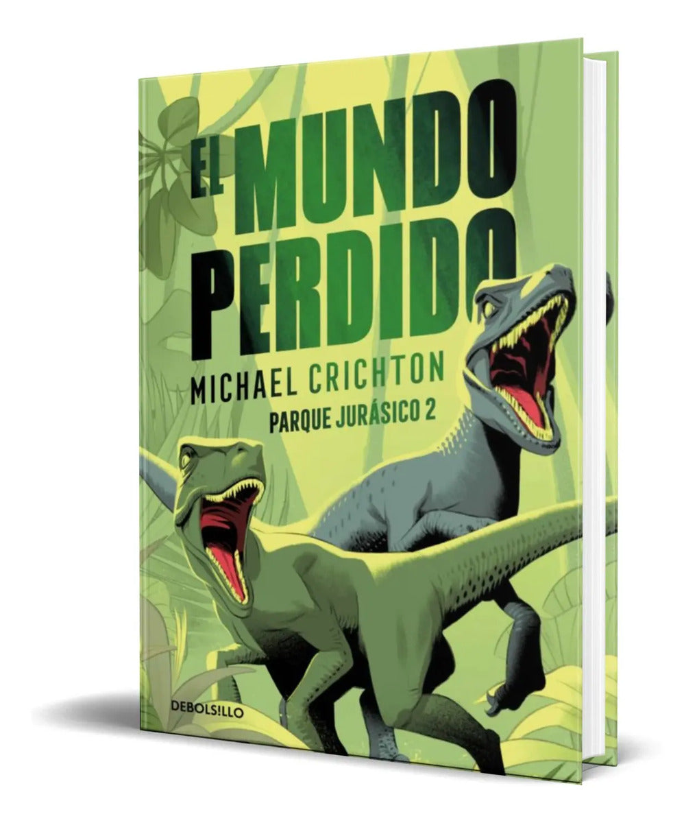 Portada de Libro El Mundo Perdido [ Michael Crichton ] Original
